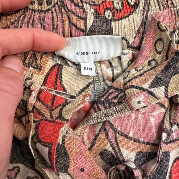 LIKE NEW Pierre-Louis Mascia Floral Silk Pants — Size S/M - Picture 5 of 7